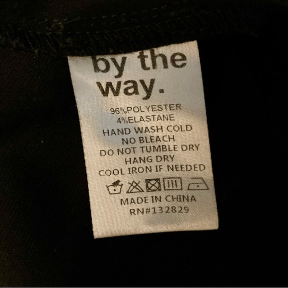 by the way x Revolve Aubrey Black Off-Shoulder Jumpsuit with Flared Legs - Picture 6 of 9